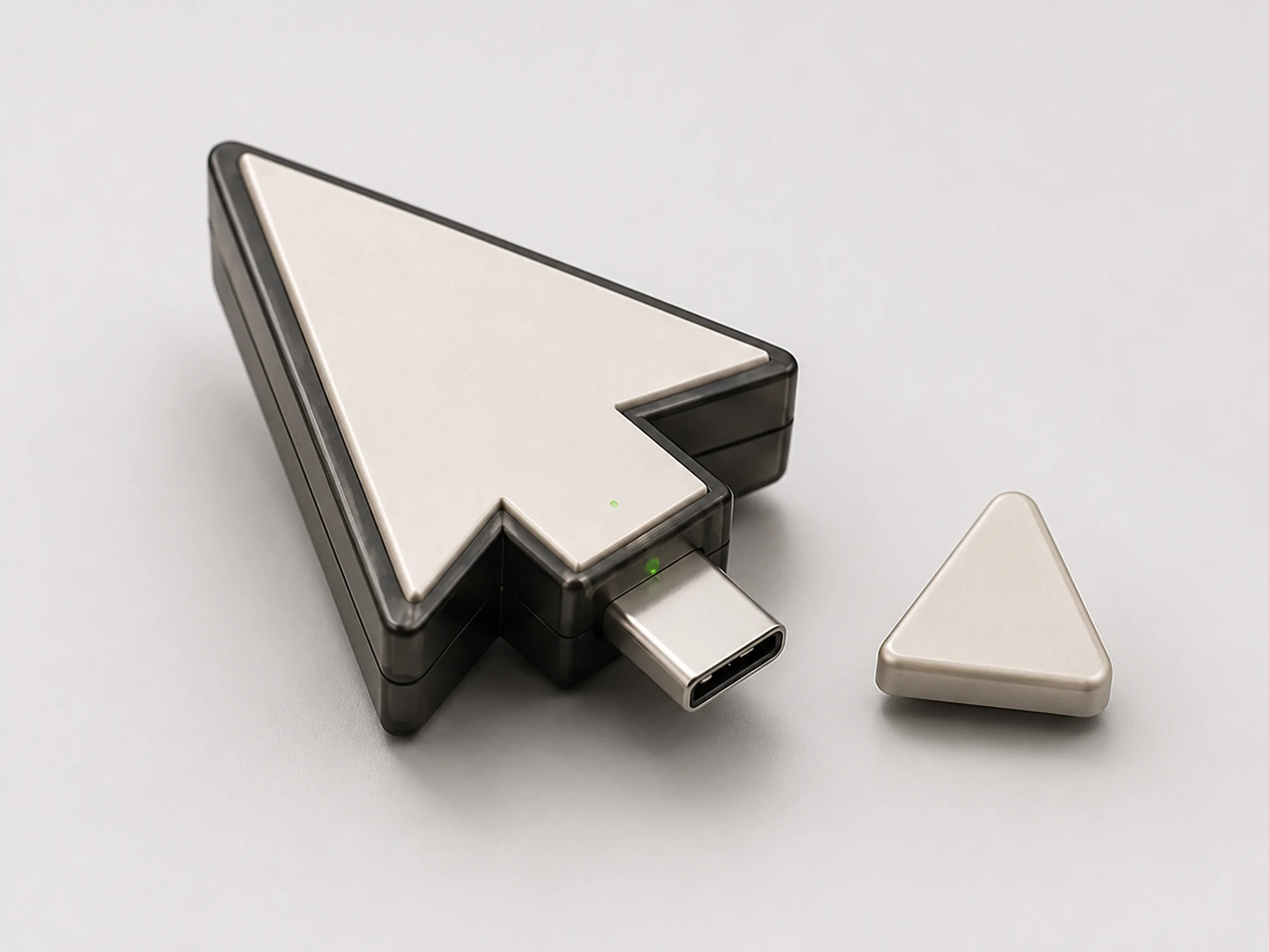 USB con forma de cursor